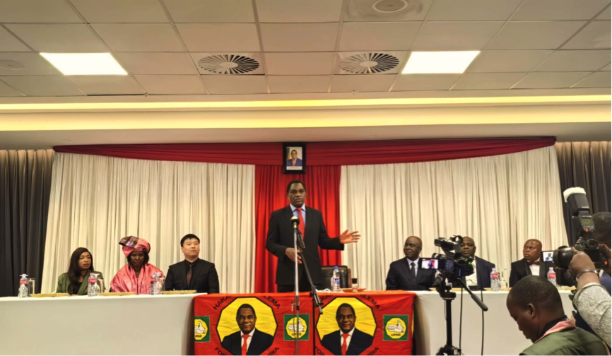 milan米兰资源总裁助理王治伟受邀 出席赞比亚总统晚宴